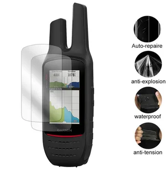 3x Lágy Clear LCD Képernyő Védő Pajzs Védelmi Film Őr Garmin rino 750/755T Kézi GPS Navigátor védőborítás