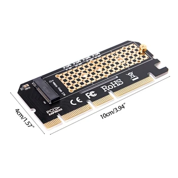 M. 2 PCIe NVMe SSD Adapter Kártya 2242 2260 2280 M2-Meghajtó Asztali PCI Express x16 Foglalat a Windows 7/8/10/ a Linux